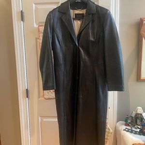 Wilson's Leather Pelle Studio Coat Size Large